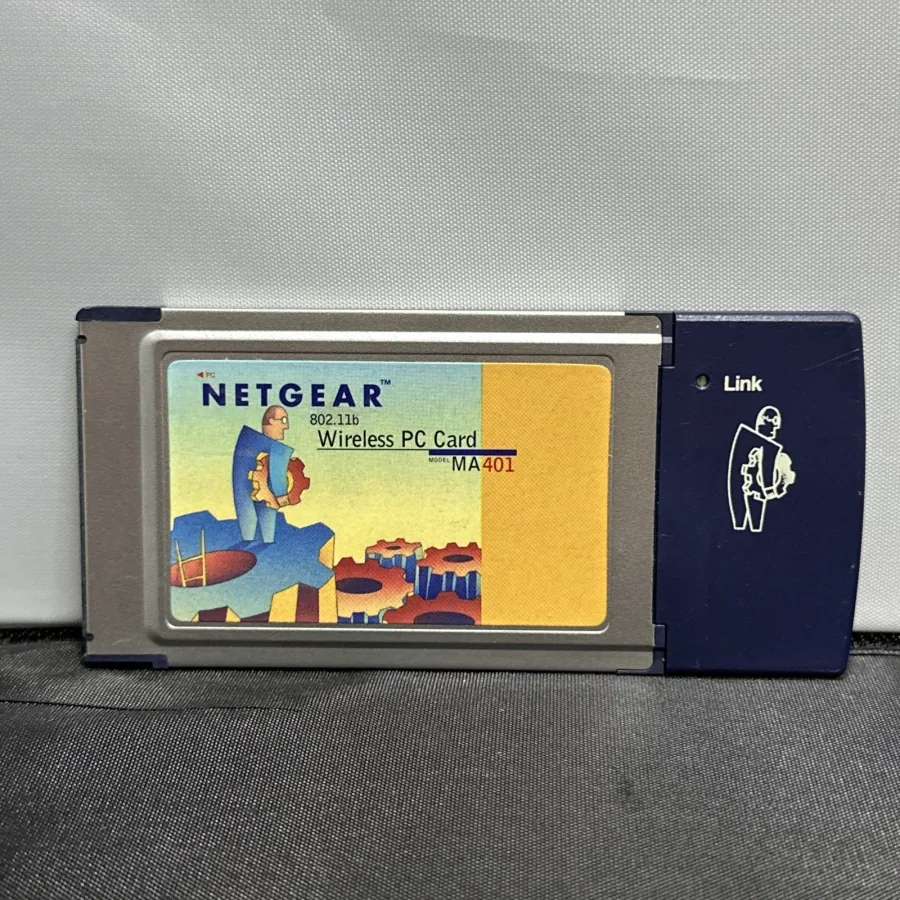 Vintage Netgear MA401 802.11b Wireless PC Card PCMCIA 11Mbps Used